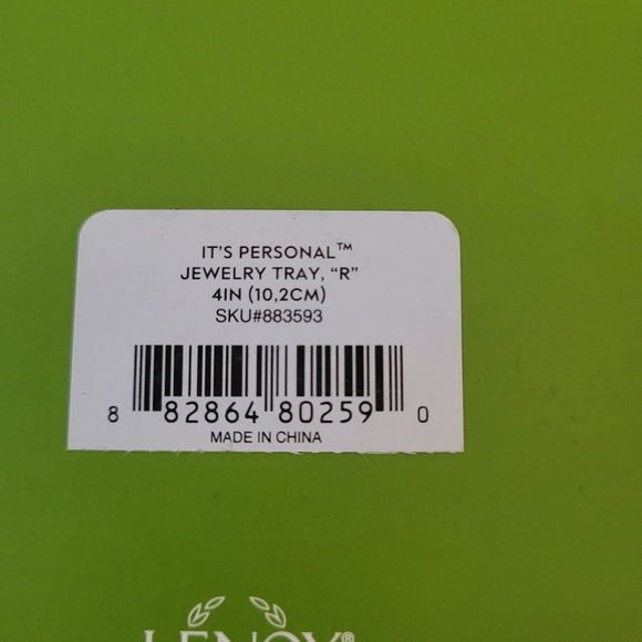 Kate Spade “T” motif jewelry tray green - Picture 7 of 7